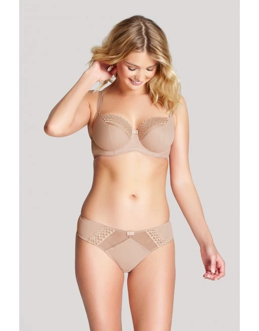 Cleo By Panache Asher Balconnet BH Kleine En Grote Maten 60-85 Cup D Tot J - Latte - 9971 6 Cleo By Panache Asher Balconnet BH Kleine En Grote Maten 60-85 Cup D Tot J - Latte - 9971 - Afbeelding 6