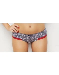 Cleo By Panache Darcy Slip - Heart Print - 6822 -ondergoed winkel cleo by panache darcy slip heart print 6822 4