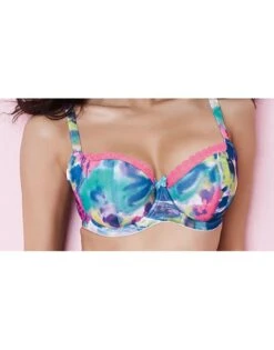 Cleo By Panache Ellie Voorgevormde Balconnet Beha - Blue Multi -ondergoed winkel cleo by panache ellie voorgevormde balconnet beha blue multi 2