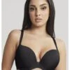 Cleo By Panache Faith Voorgevormde Plunge BH Kleine En Grote Maten 60-85 Cup D Tot H - Zwart - 10666