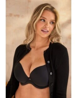 Cleo By Panache Faith Voorgevormde Plunge BH Kleine En Grote Maten 60-85 Cup D Tot H - Zwart - 10666 -ondergoed winkel cleo by panache faith voorgevormde plunge bh kleine en grote maten 60 85 cup d tot h zwart 10666 3