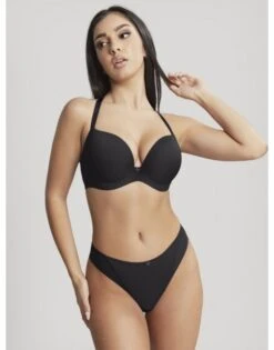 Cleo By Panache Faith Voorgevormde Plunge BH Kleine En Grote Maten 60-85 Cup D Tot H - Zwart - 10666 -ondergoed winkel cleo by panache faith voorgevormde plunge bh kleine en grote maten 60 85 cup d tot h zwart 10666 7