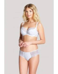 Cleo By Panache Hettie Balconnet Beha Grote Cupmaten - Wit - 9011 -ondergoed winkel cleo by panache hettie balconnet beha grote cupmaten wit 9011 4