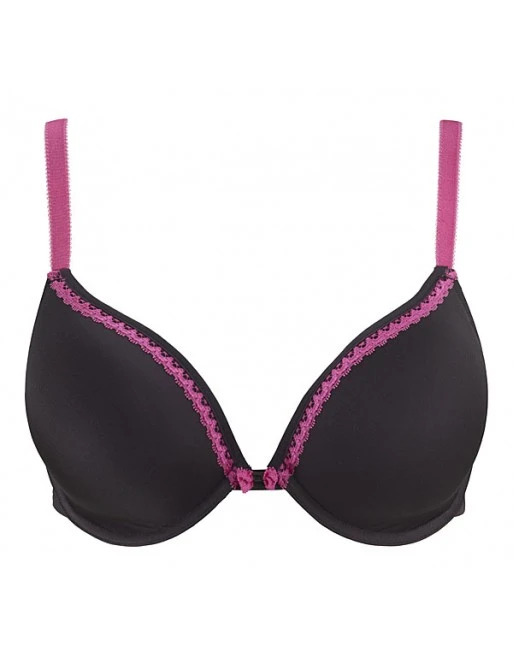 Cleo By Panache Jude Voorgevormde Plunge Beha Grote Cupmaten - Zwart 1 Cleo By Panache Jude Voorgevormde Plunge Beha Grote Cupmaten - Zwart