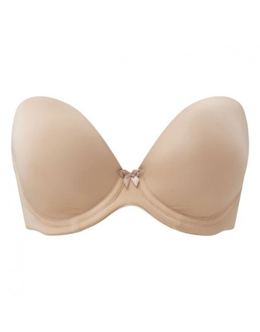 Cleo By Panache Koko Voorgevormde Strapless Beha Grote Cupmaten D - I / T. 60-85 - Caramel - 9170 2 Cleo By Panache Koko Voorgevormde Strapless Beha Grote Cupmaten D - I / T. 60-85 - Caramel - 9170 - Afbeelding 2
