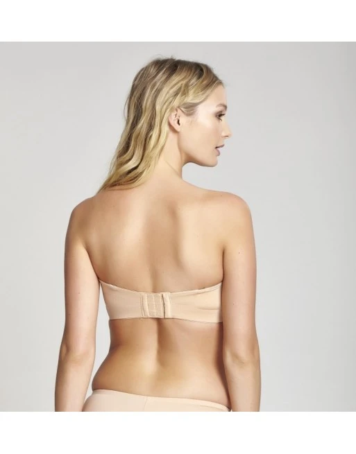 Cleo By Panache Koko Voorgevormde Strapless Beha Grote Cupmaten D - I / T. 60-85 - Caramel - 9170 3 Cleo By Panache Koko Voorgevormde Strapless Beha Grote Cupmaten D - I / T. 60-85 - Caramel - 9170 - Afbeelding 3