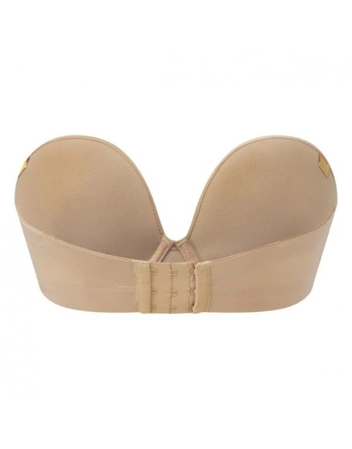 Cleo By Panache Koko Voorgevormde Strapless Beha Grote Cupmaten D - I / T. 60-85 - Caramel - 9170 5 Cleo By Panache Koko Voorgevormde Strapless Beha Grote Cupmaten D - I / T. 60-85 - Caramel - 9170 - Afbeelding 5