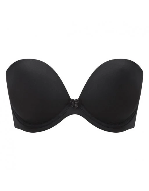 Cleo By Panache Koko Voorgevormde Strapless Beha Grote Cupmaten D - I / T. 60-85 - Zwart - 9170 2 Cleo By Panache Koko Voorgevormde Strapless Beha Grote Cupmaten D - I / T. 60-85 - Zwart - 9170 - Afbeelding 2