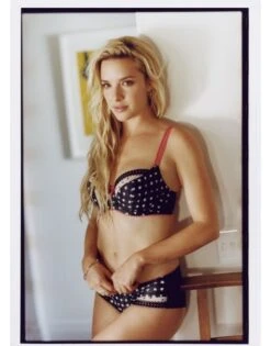 Cleo By Panache Minnie Balconnet Beha Grote Cupmaten - Gingham Print - 7431 -ondergoed winkel cleo by panache minnie balconnet beha grote cupmaten gingham print 7431 6