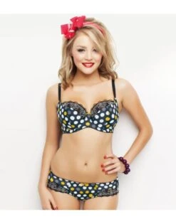 Cleo By Panache Zia Balconnet Beha Grote Cupmaten - Spot Print -ondergoed winkel cleo by panache zia balconnet beha grote cupmaten spot print 2