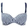 Cleo Swim Lucille Voorgevormde Bikini Beha Grote Cupmaten - Nautical Stripe - CW0062