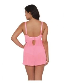 Curvy Kate Can Can Longline Babydoll Grote Cupmaten - Flamingo - SG4017 -ondergoed winkel curvy kate can can longline babydoll grote cupmaten flamingo sg4017 2