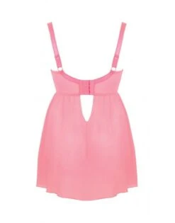 Curvy Kate Can Can Longline Babydoll Grote Cupmaten - Flamingo - SG4017 -ondergoed winkel curvy kate can can longline babydoll grote cupmaten flamingo sg4017 3