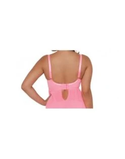 Curvy Kate Can Can Longline Babydoll Grote Cupmaten - Flamingo - SG4017 -ondergoed winkel curvy kate can can longline babydoll grote cupmaten flamingo sg4017 6