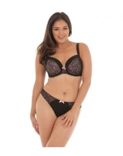 Curvy Kate Can Can Voorgevormde Plunge Beha Grote Cupmaten - Black/Blush - SG4001 -ondergoed winkel curvy kate can can voorgevormde plunge beha grote cupmaten blackblush sg4001 2