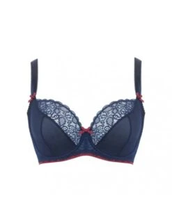 Curvy Kate Ellace Balconnet Beha Grote Cupmaten - Navy/Wine