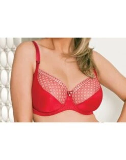 Curvy Kate Gia Balconnet Beha Grote Cupmaten - Red 8 Curvy Kate Gia Balconnet Beha Grote Cupmaten - Red -ondergoed winkel curvy kate gia balconnet beha grote cupmaten red 3