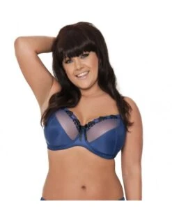 Curvy Kate Lottie Balconnet Beha Grote Cupmaten - Midnight/Black - CK1601