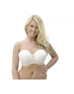 Curvy Kate Luxe Strapless/ Multiway Beha Grote Cupmaten - Ivory - CK2601