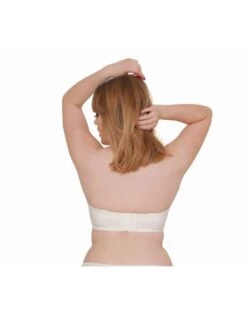 Curvy Kate Luxe Strapless/ Multiway Beha Grote Cupmaten - Ivory - CK2601 -ondergoed winkel curvy kate luxe strapless multiway beha grote cupmaten ivory ck2601 4