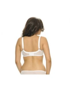 Curvy Kate Portia Balconnet Beha Grote Cupmaten - Wit/roze - CK4001 -ondergoed winkel curvy kate portia balconnet beha grote cupmaten witroze ck4001 1
