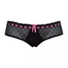 Curvy Kate Portia Shorty - Black/Pink - CK4003