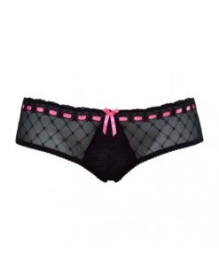 Curvy Kate Portia Shorty - Black/Pink - CK4003