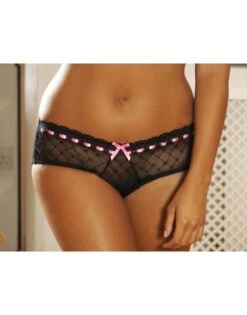 Curvy Kate Portia Shorty - Black/Pink - CK4003 -ondergoed winkel curvy kate portia shorty blackpink ck4003 4