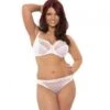 Curvy Kate Portia String - Wit/Roze - CK4002