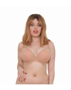 Curvy Kate Smoothie Soul Voorgevormde Plunge Grote Cupmaten - Latte - CK5511