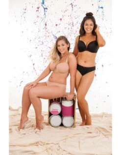 Curvy Kate Smoothie Soul Voorgevormde Plunge Grote Cupmaten - Latte - CK5511 -ondergoed winkel curvy kate smoothie soul voorgevormde plunge grote cupmaten latte ck5511 1 5