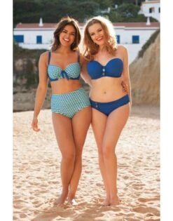 Curvy Kate Swim Atlantis Bikini Slip Hoge Taille Grote Maten - Deep Sea - CS3165 -ondergoed winkel curvy kate swim atlantis bikini slip hoge taille grote maten deep sea cs3165 4