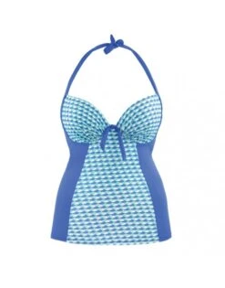 Curvy Kate Swim Atlantis Halter Tankini Grote Cupmaten - Deep Sea - CS3156