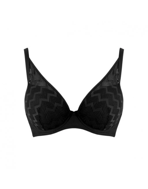 Curvy Kate Swim Hi Voltage Voorgevormde Plunge Bikini Grote Cupmaten - Zwart - CS4151 2 Curvy Kate Swim Hi Voltage Voorgevormde Plunge Bikini Grote Cupmaten - Zwart - CS4151 - Afbeelding 2