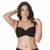 Curvy Kate Swim Jetty Voorgevormde Balconnet Bikini Beha Grote Cupmaten - Zwart - CS3611