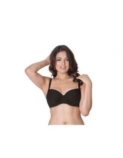Curvy Kate Swim Jetty Voorgevormde Balconnet Bikini Beha Grote Cupmaten - Zwart - CS3611 -ondergoed winkel curvy kate swim jetty voorgevormde balconnet bikini beha grote cupmaten zwart cs3611 2