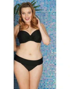 Curvy Kate Swim Jetty Voorgevormde Balconnet Bikini Beha Grote Cupmaten - Zwart - CS3611 -ondergoed winkel curvy kate swim jetty voorgevormde balconnet bikini beha grote cupmaten zwart cs3611 4