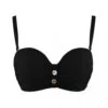Curvy Kate Swim Luau Love Voorgevormde Balconnet Bikini Beha Grote Cupmaten - Zwart - CS1911