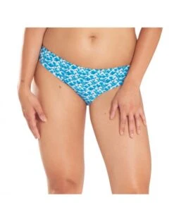 Curvy Kate Swim Riptide Lage Bikini Slip - Blue Print - CS4805
