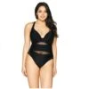 Curvy Kate Swim Sheer Class Badpak Grote Cupmaten - Zwart