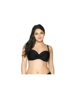 Curvy Kate Swim Sheer Class Balconnet Bikini Beha Grote Cupmaten - Zwart - CS0013 -ondergoed winkel curvy kate swim sheer class balconnet bikini beha grote cupmaten zwart cs0013 5