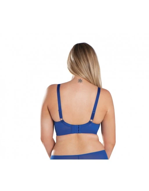 Curvy Kate Victory Balconnet Beha Grote Cupmaten - Electric Blue - CK9001 3 Curvy Kate Victory Balconnet Beha Grote Cupmaten - Electric Blue - CK9001 - Afbeelding 3