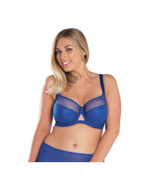 Curvy Kate Victory Balconnet Beha Grote Cupmaten - Electric Blue - CK9001 1 Curvy Kate Victory Balconnet Beha Grote Cupmaten - Electric Blue - CK9001