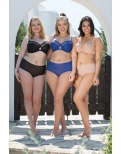 Curvy Kate Victory Balconnet Beha Grote Cupmaten - Zwart - CK9001 -ondergoed winkel curvy kate victory balconnet beha grote cupmaten zwart ck9001 4