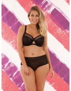 Curvy Kate Victory Balconnet Beha Grote Cupmaten - Zwart - CK9001 -ondergoed winkel curvy kate victory balconnet beha grote cupmaten zwart ck9001 6