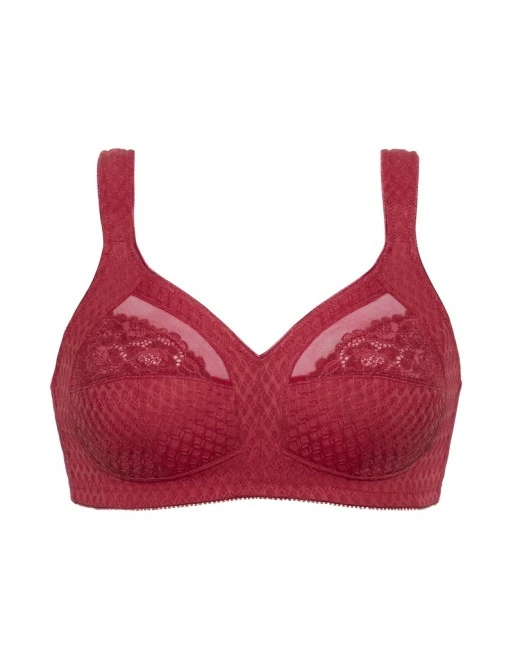 Format New Classic BH Zonder Beugel Kleine En Grote Maten 80-105 Cup B Tot G - Berry 103345 1 Format New Classic BH Zonder Beugel Kleine En Grote Maten 80-105 Cup B Tot G - Berry 103345