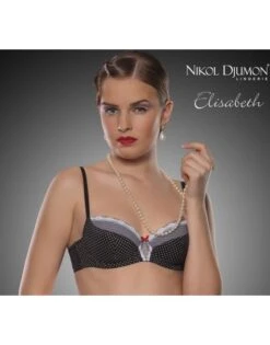 Nikol Djumon Elisabeth Voorgevormde Balconnet Beha - Zwart