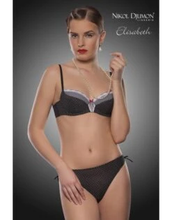 Nikol Djumon Elisabeth Voorgevormde Balconnet Beha - Zwart -ondergoed winkel nikol djumon elisabeth voorgevormde balconnet beha zwart 4