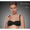 Nikol Djumon Megi Voorgevormde Balconnet Beha Grote Maten - Zwart