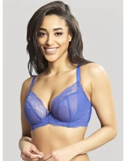 Panache Ana Plunge BH Kleine En Grote Maten + Grote Cupmaat D Tot J / T. 60-85 - Blue Jewel - 9396